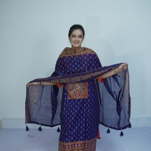 Regal Navy Blue Gold